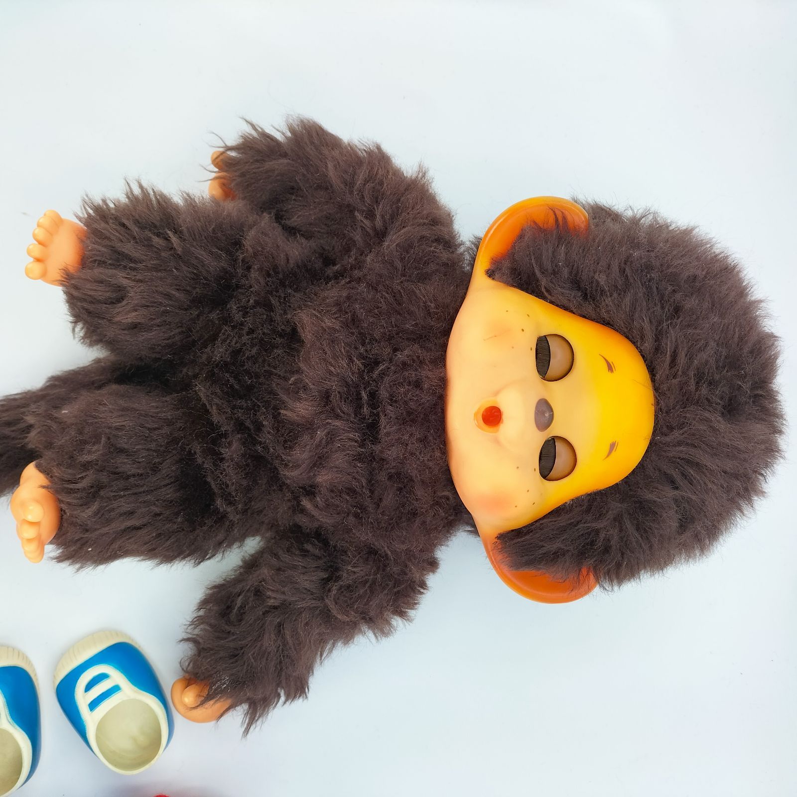 【レア】大助くん 70年代 まごころの人形 TOHO モンチッチ 日本製 正規品 タグ付き スリープアイ スリーピングアイ 昭和レトロ だいすけくん  大介くん 大輔くん