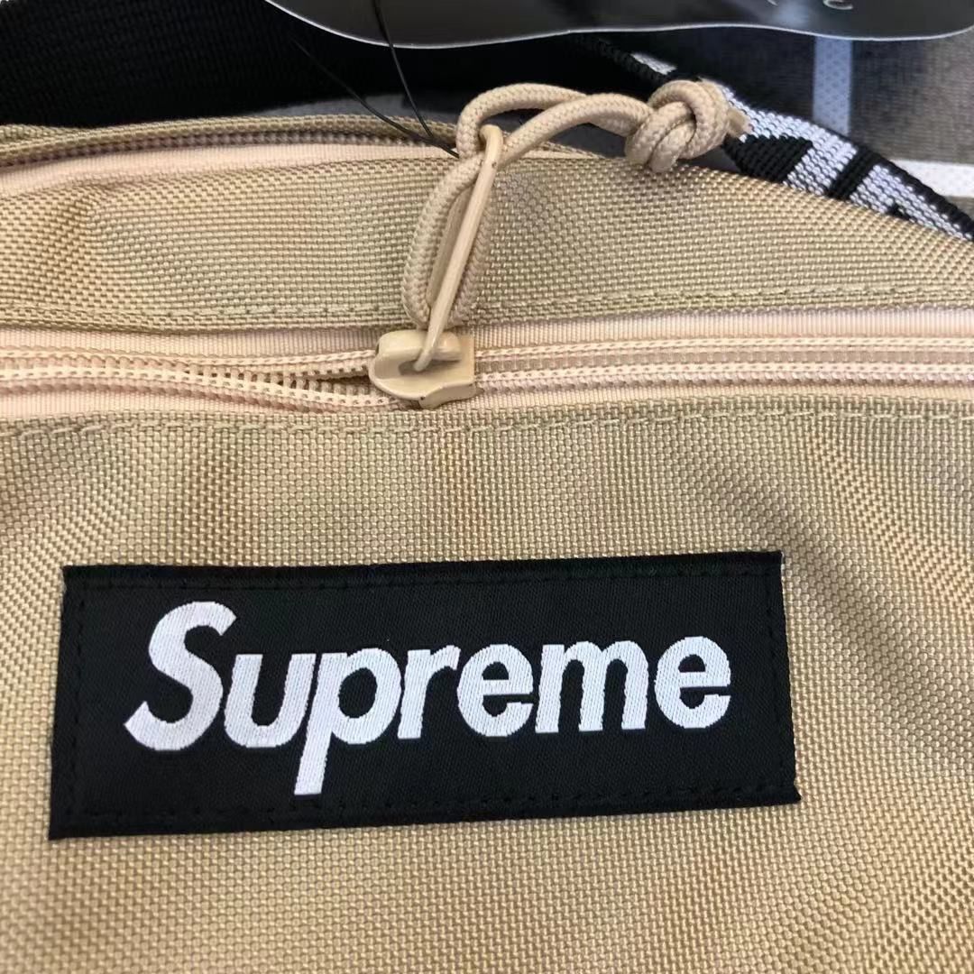 未使用】Supreme シュプリーム Waist Bag Tan ベージュ - メルカリ