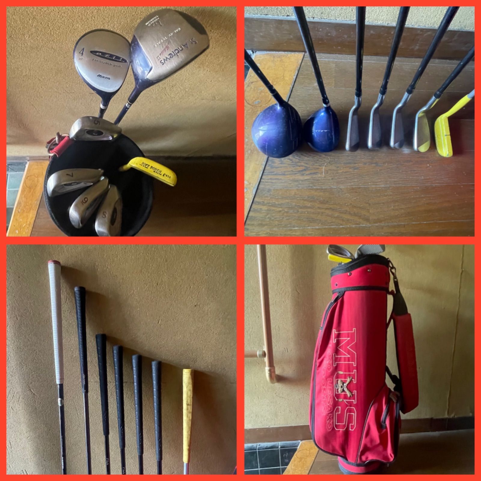 【購入前コメント必須】レディース　ゴルフクラブセット レディース ゴルフクラブセット 初心者 右用 アフェクト 12点(8