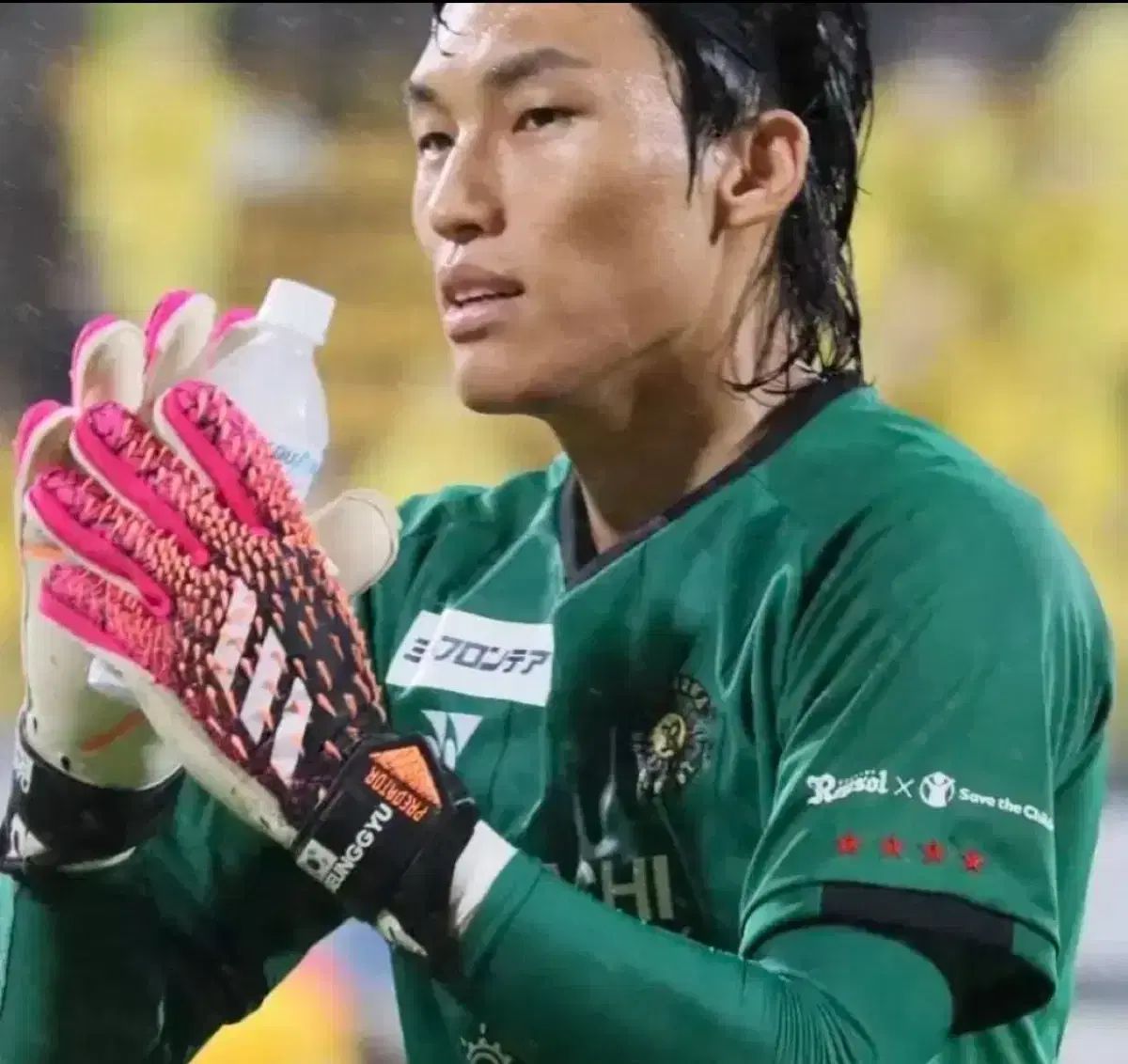 蔚山現代 ウルサンゲンダイ FC キム スンギュ 着用 手袋