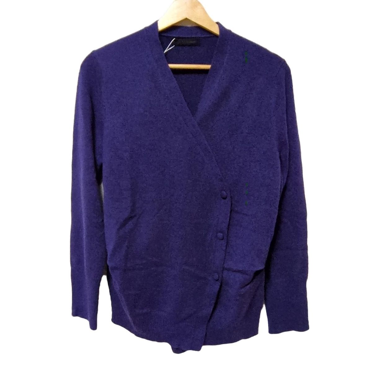 DAMAcollection ダーマ カーディガン サイズLL レディース - パープル 長袖