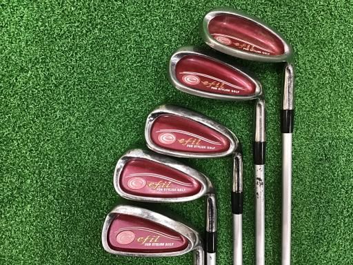 ミズノ efil 2010 6S レディース アイアンセット IR リシャフト フレックスその他 レディース 女性用 右利き 右用 Dランク ゴルフクラブ