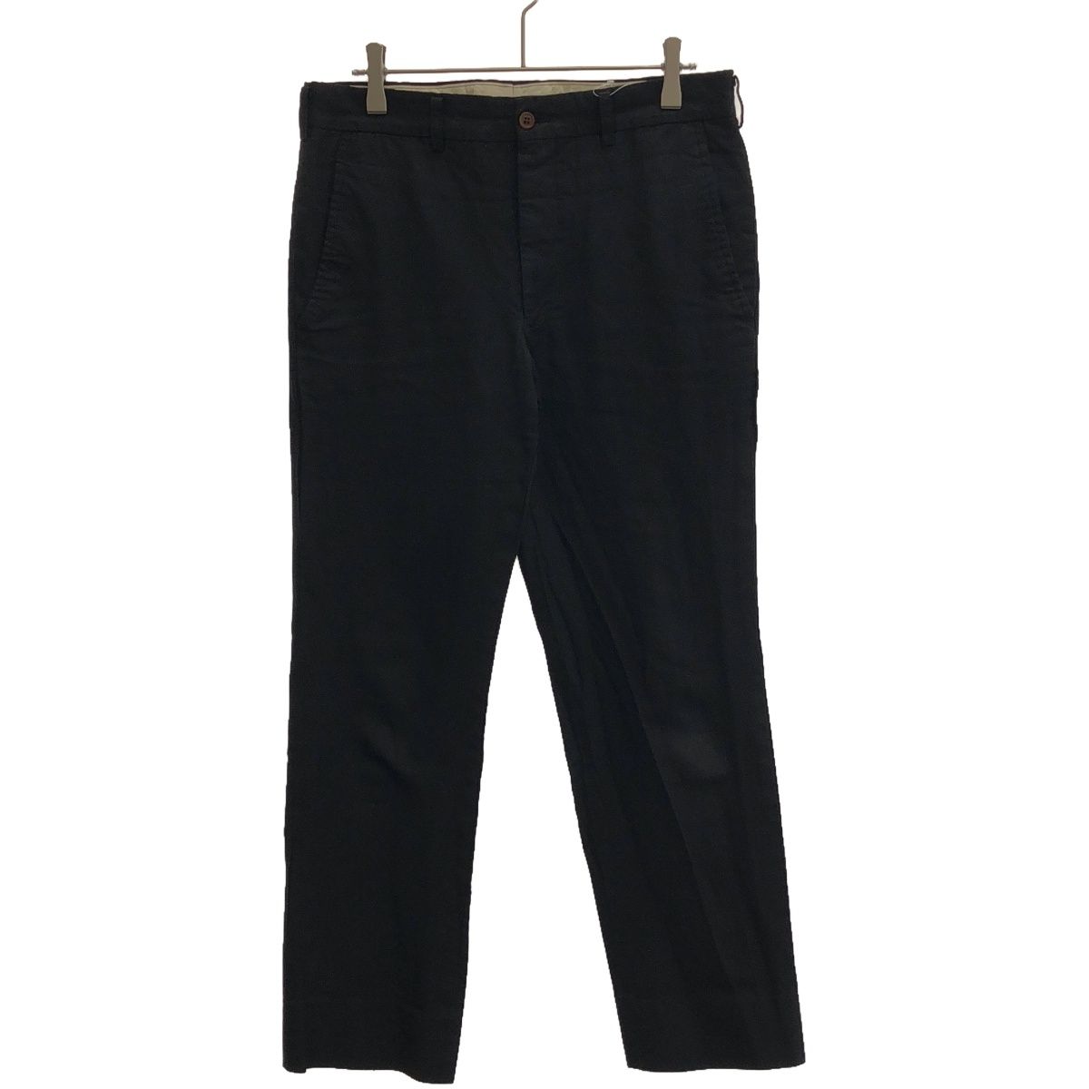 COMME des GARCONS HOMME PLUS コム デギャルソンオムプリュス 17SS ポリエステル縮絨テーパードパンツ PS-P075 ブラック XS