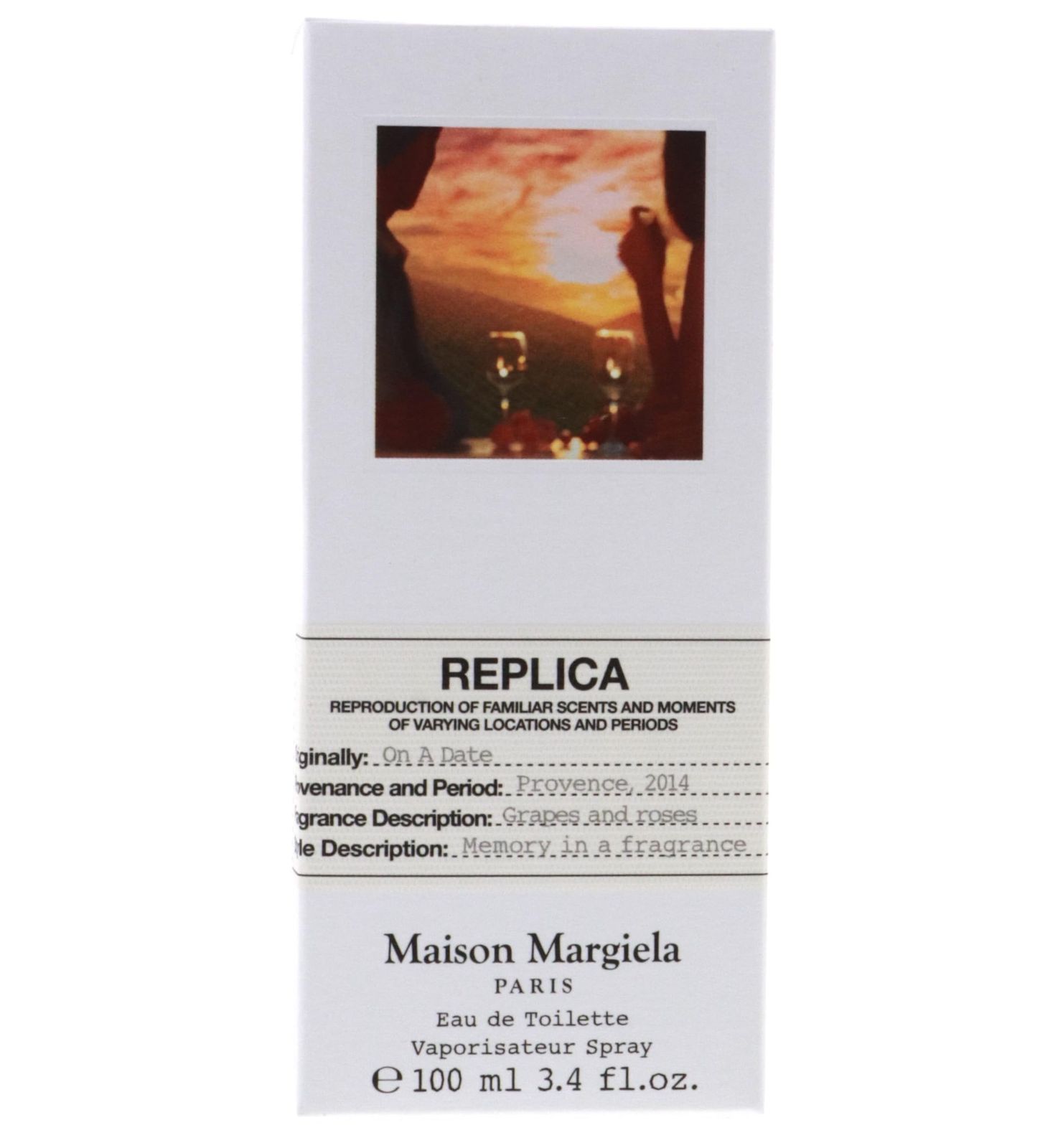 [国内正規品] メゾンマルジェラ　オン　ア　デート　100ml 楽天市場】メゾン マルジェラ オン ア デート オードトワレ 100ml