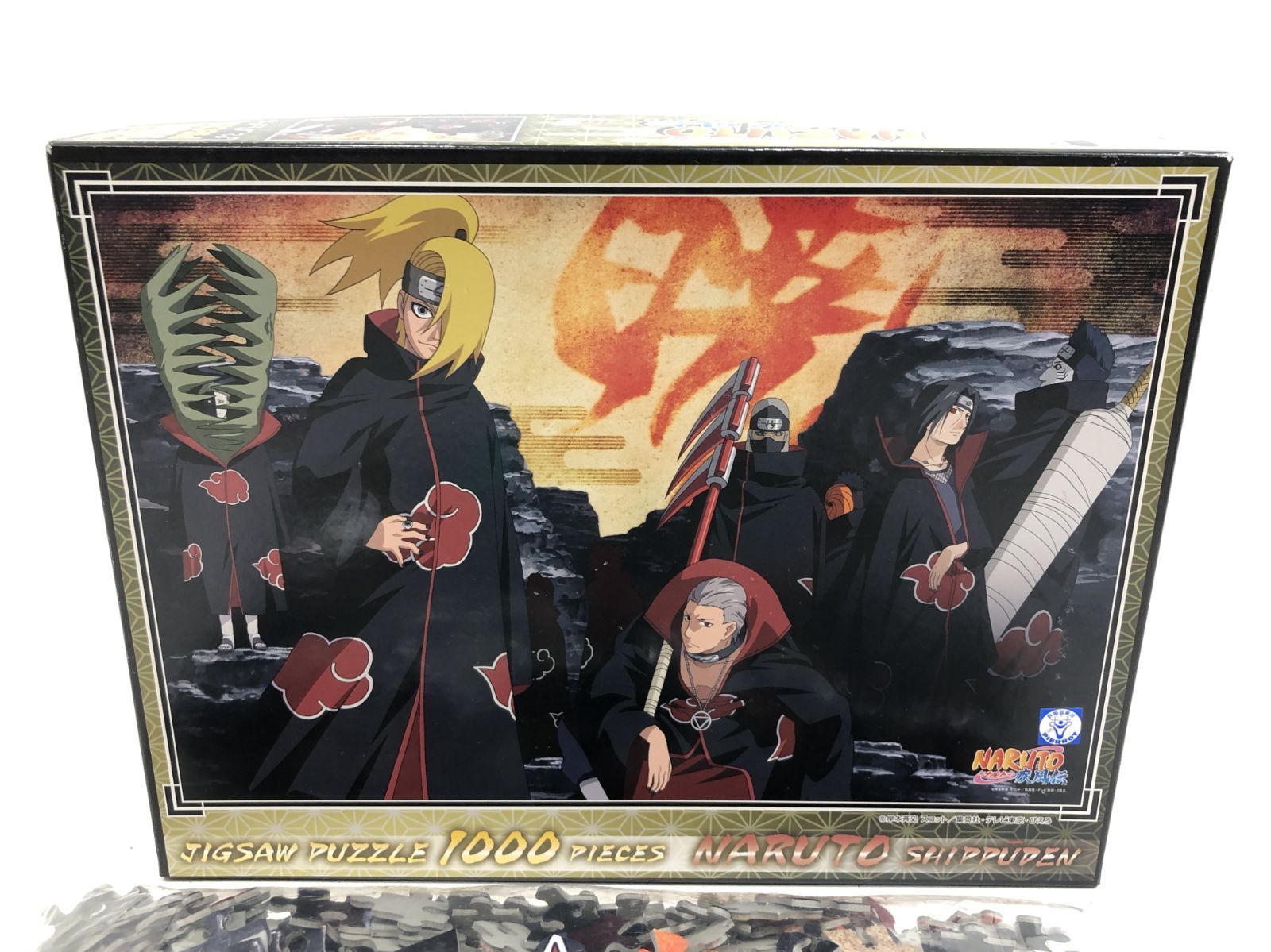 小牧店】内袋未開封 NARUTO 疾風伝 “暁”集結 1000ピース