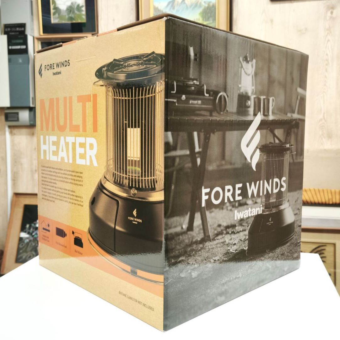 未開封 送料無料 Iwatani イワタニ カセット ガス ストーブ マル暖 やかん 置ける アウトドア 屋内外 両用 おしゃれ 丸形 CB-STV-MRD SNA 225100608008GA