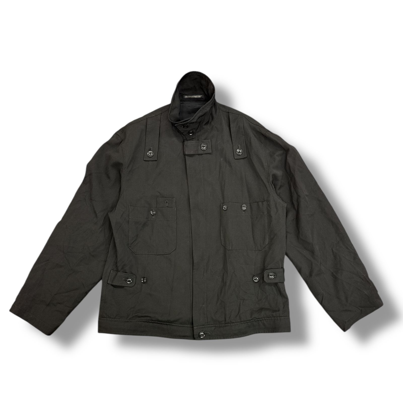 Yohji Yamamoto POUR HOMME 17AW ウールギャバジンツナギ