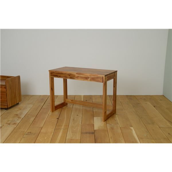 システムベッド 4点セット 〔ベッド ステップ デスク ワゴン 〕 ライトブラウン 木製 ゲルツ2 ロフトベッド 子供部屋 家具