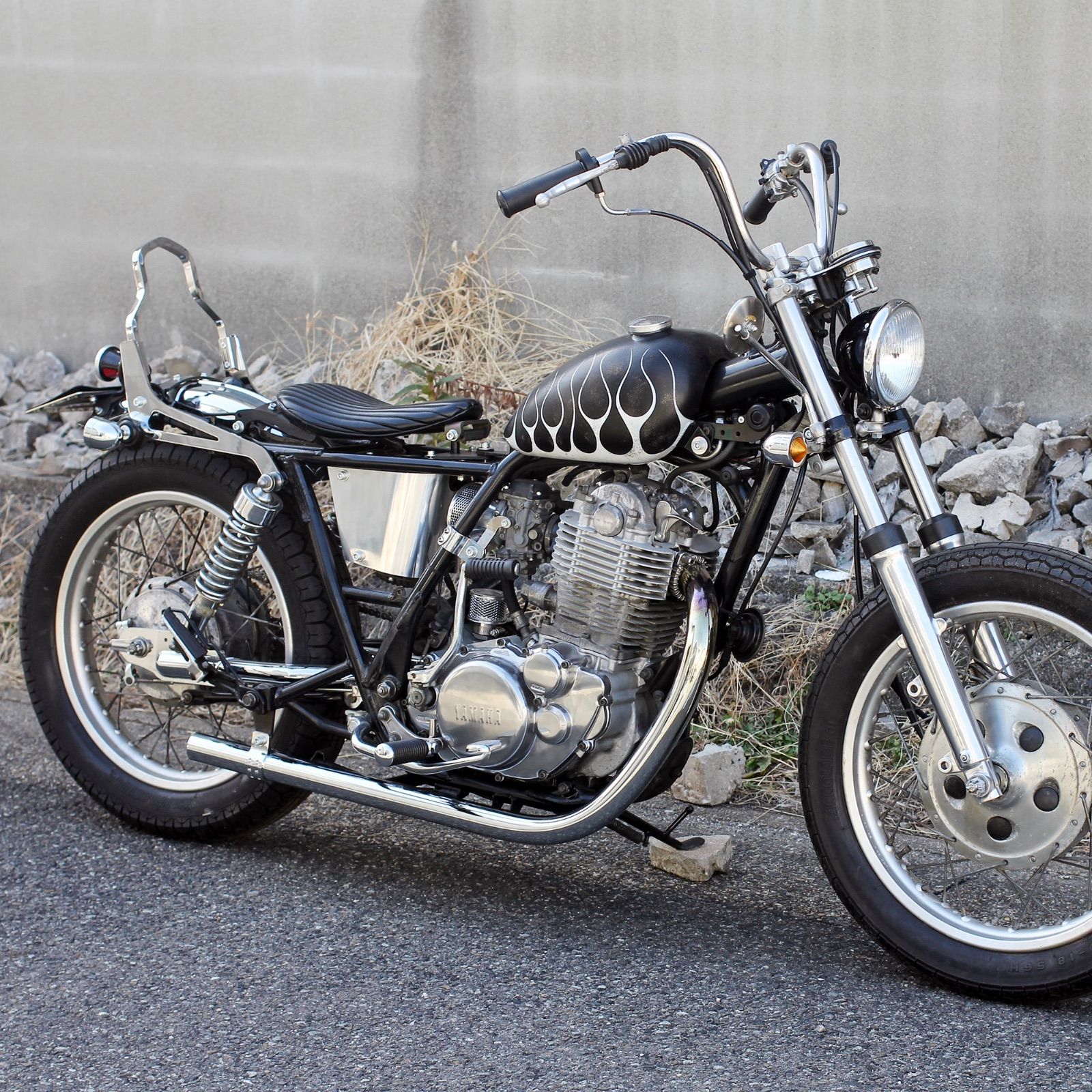 SR400 500用 シーシーバー スーパーショート MOTOR ROCK MR-SM096SS
