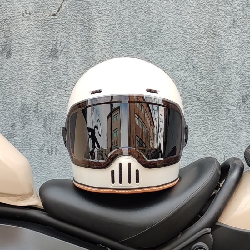 レトロヘルメットORZ クラシック フルフェイスヘルメットS〜XXL