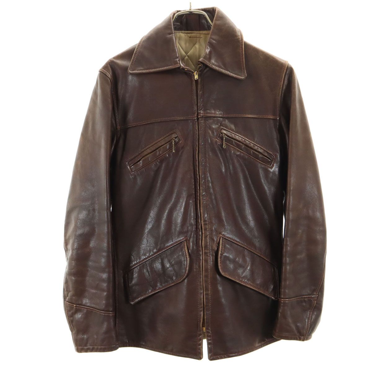【おまけ付】 VINTAGE シングル 涙タロン タロンジップ 70s 60s ヴィンテージ ジャケット・アウター