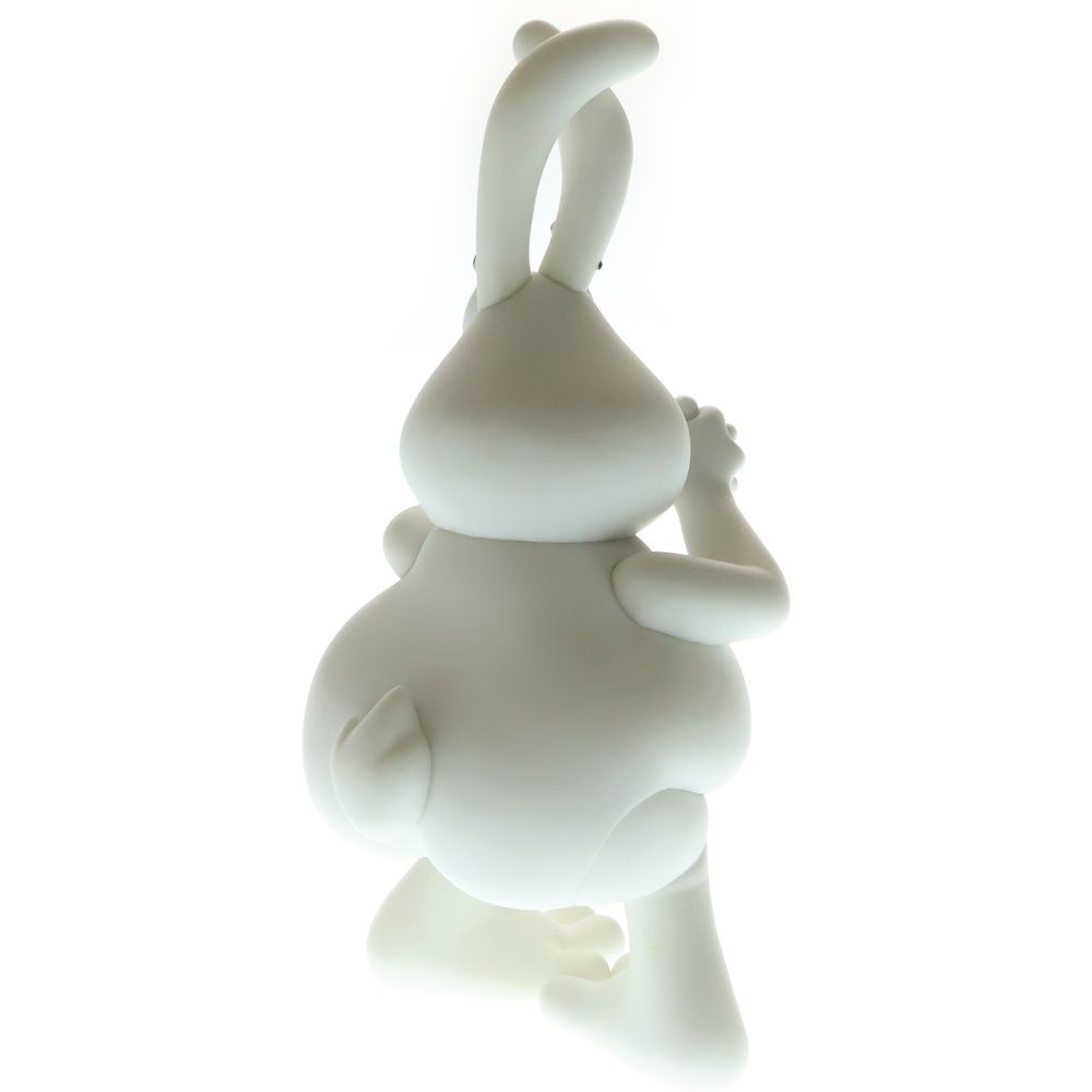 Ron English ロン イングリッシュ × POPAGANDA Cereal Killers Tricky The Obese Rabbit ポップアガンダ シリアルキラー シリーズ トリッキー ザ オビス ラビット フィギュア ホワイト