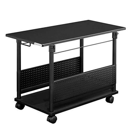 Bauhutte バウヒュッテ 昇降式 L字デスク ラージ パソコンラック pcラック ?幅 39 × 奥行 82 高さ 57~78