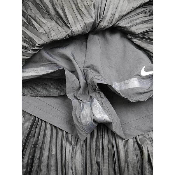 sacai×NIKEサカイ×ナイキ21AWNRGPLEATSKIRTプリーツスカートブラック 