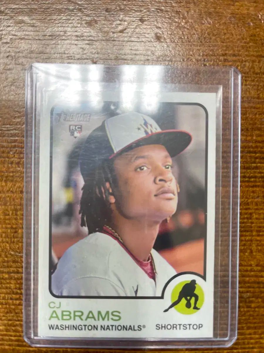 【雷市場（ポンジャン）商品韓国直送】 TOPPS トップス ヘリテージ cj エイブラムス 画像バリエーション 野球カード