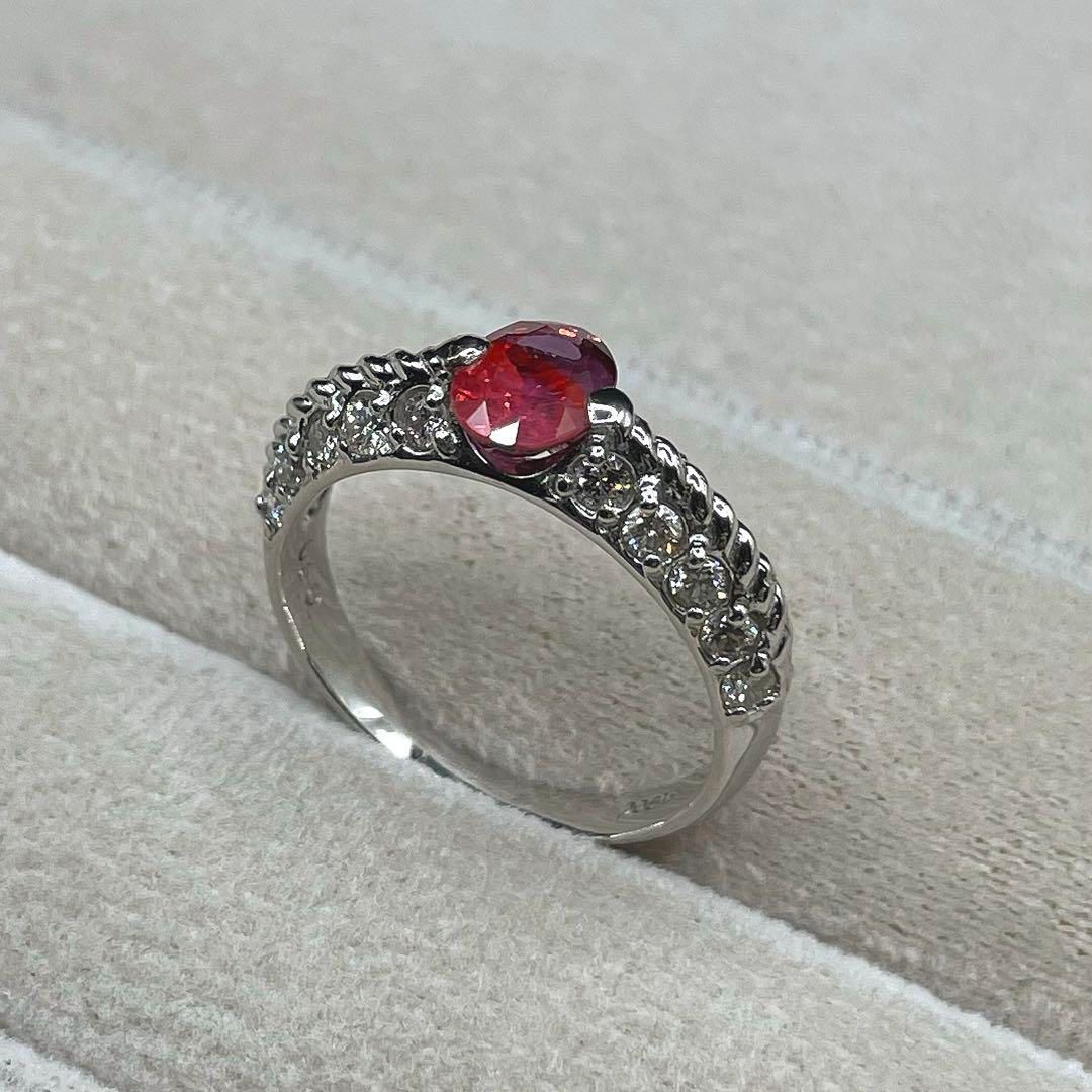 JJ103★高級パパラチアサファイア0.95ct D pt リング AIGS鑑付 JJ103☆高級パパラチアサファイア0.95ct D pt リング AIGS鑑付 - メルカリ