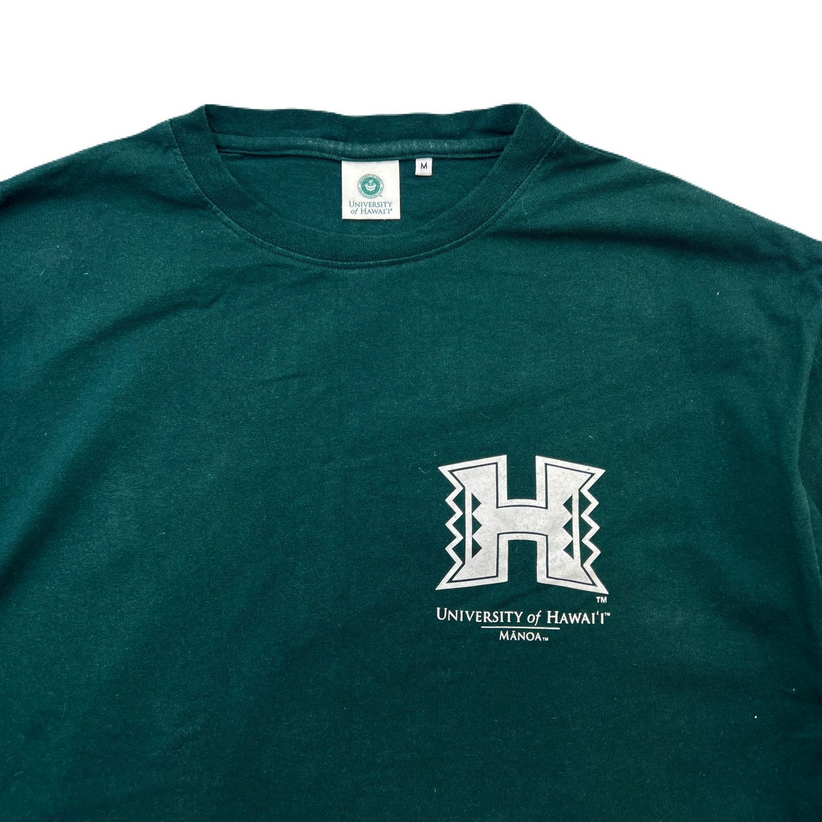 ハワイ大学 フットボール Tシャツ 半袖 レア L メンズ ハワイ大学 フットボール Tシャツ 半袖 レア L メンズ ハワイ