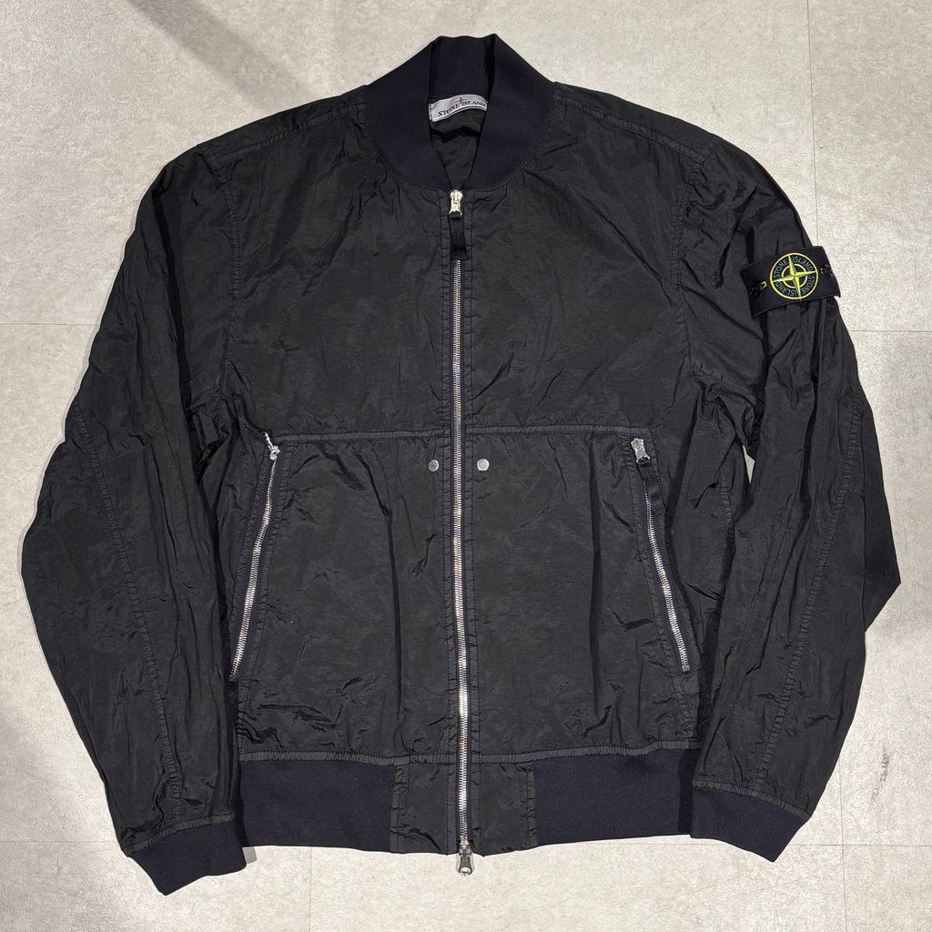 ストーンアイランド ブラック ナイロンジャケット L nu7n5qceMtc8.jpg?width=768