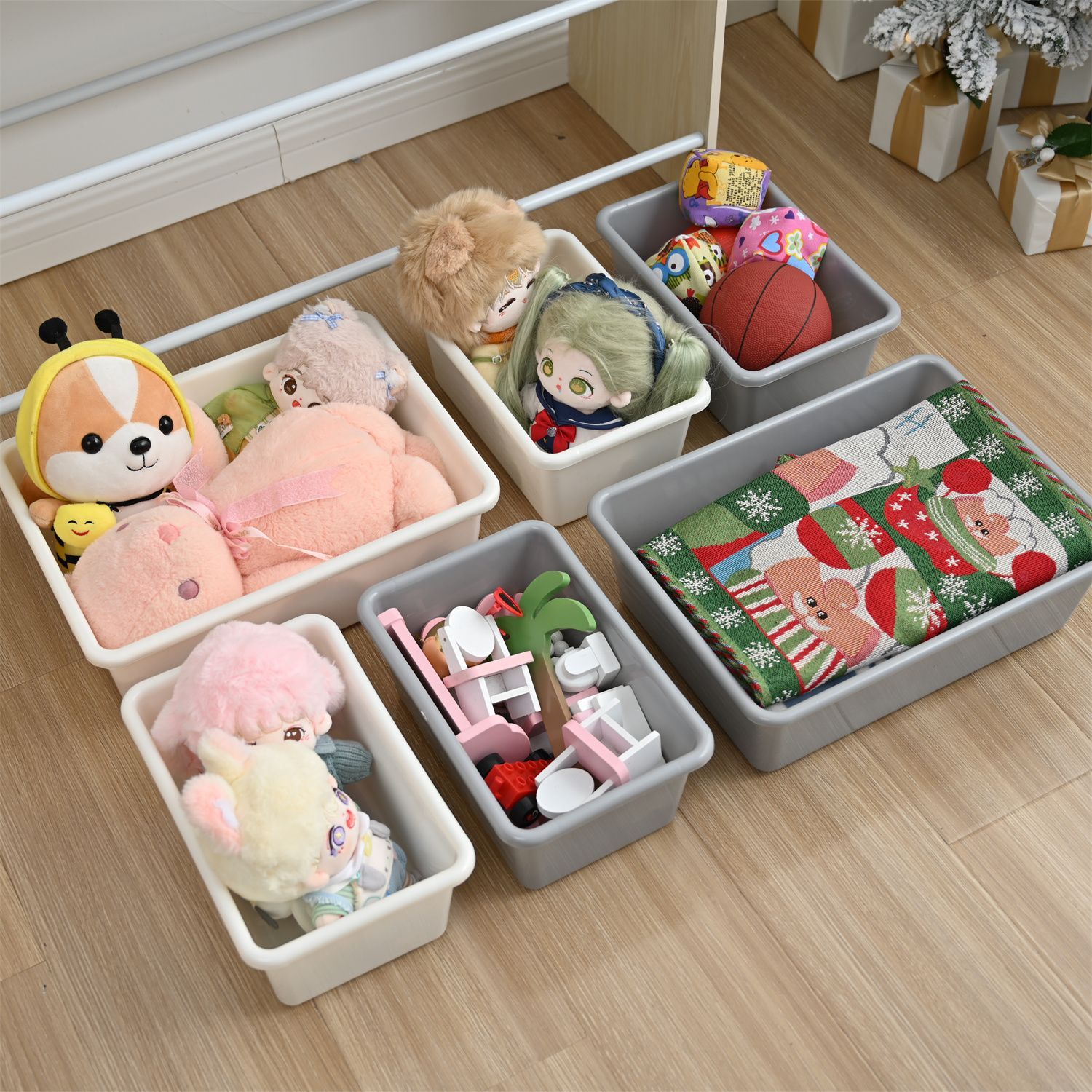 コンパクト｜絵本ラック｜木製家具｜大容量収納｜子ども部屋用 N504P252071A