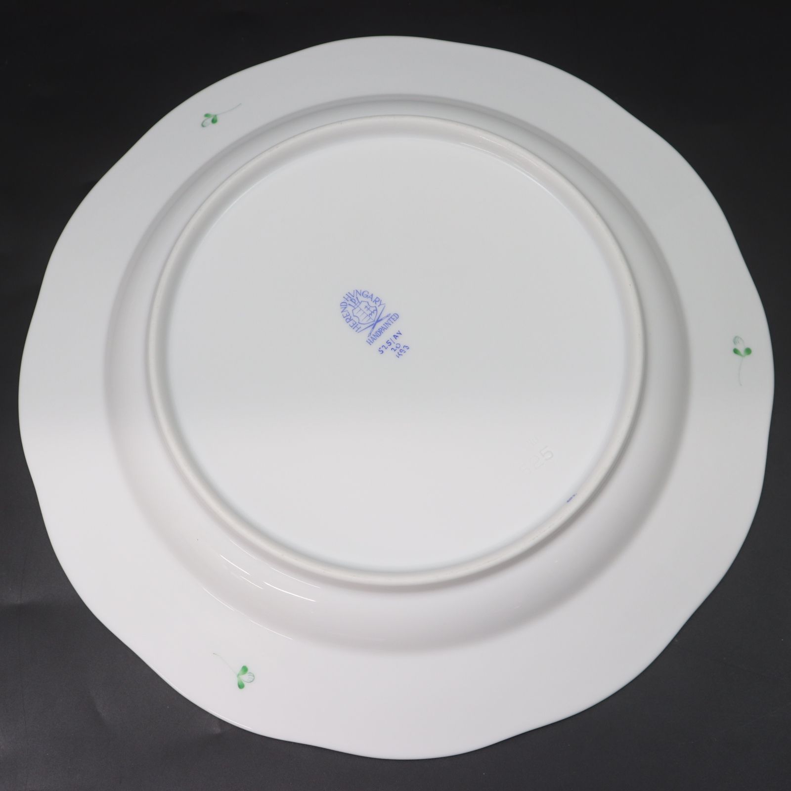 HEREND HVNGARY 皿 HEREND HVNGARY 透かし飾り皿