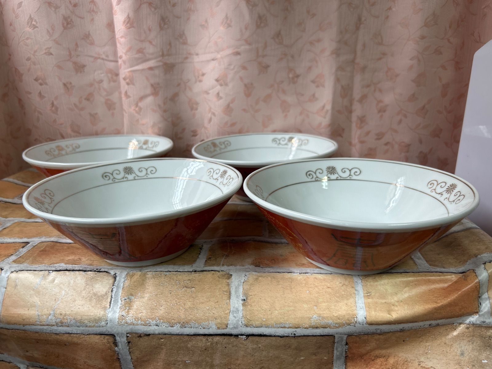 ◼️出品4/7(火)迄◼️骨董品◼️ラーメンどんぶり 3点セット 鉢 器 昭和レトロ 陶器在庫入れ替えセール￥3.600→￥3.000】買うなら今!! 昭和レトロ