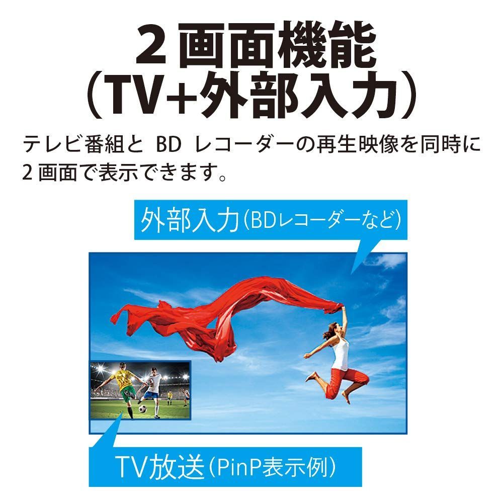 外付けHDD裏番組録画対応 シャープ
