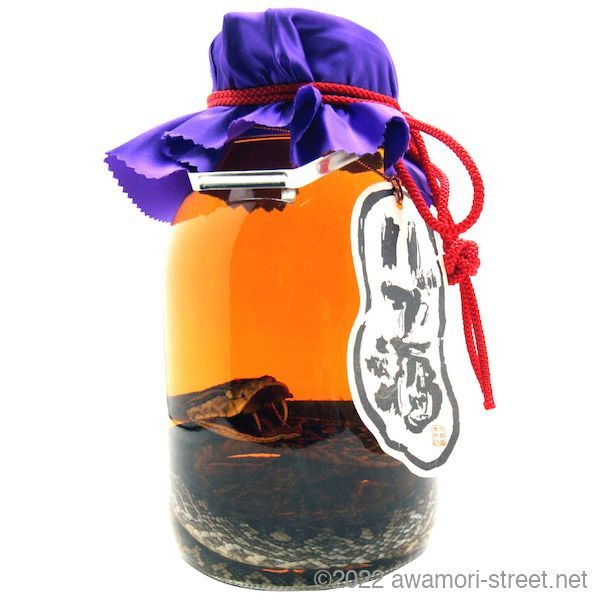 泡盛 ハブ入りハブ酒 35度 1800ml | 南都酒造
