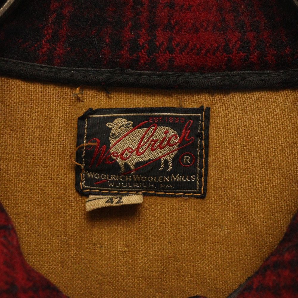 70s woolrich マッキーノジャケット オンブレチェック ヴィンテージ 70s 80s Woolrich ビンテージ マッキーノジャケット デジタル