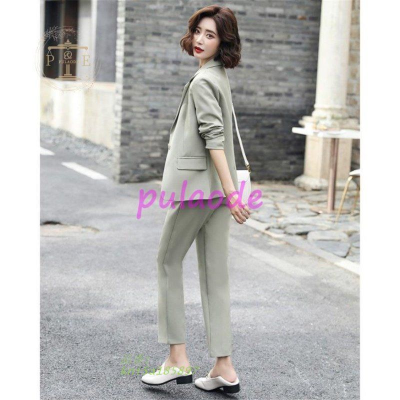 パンツスーツ セットアップ レデイーズ 上下セット ジャケット ワイドパンツ オフィス フォーマル 入園式 通勤 レース シンプル ビジネス 2点セット 入学式 kni5a185897 WWW_OLIVIERBERNSTEIN_COM