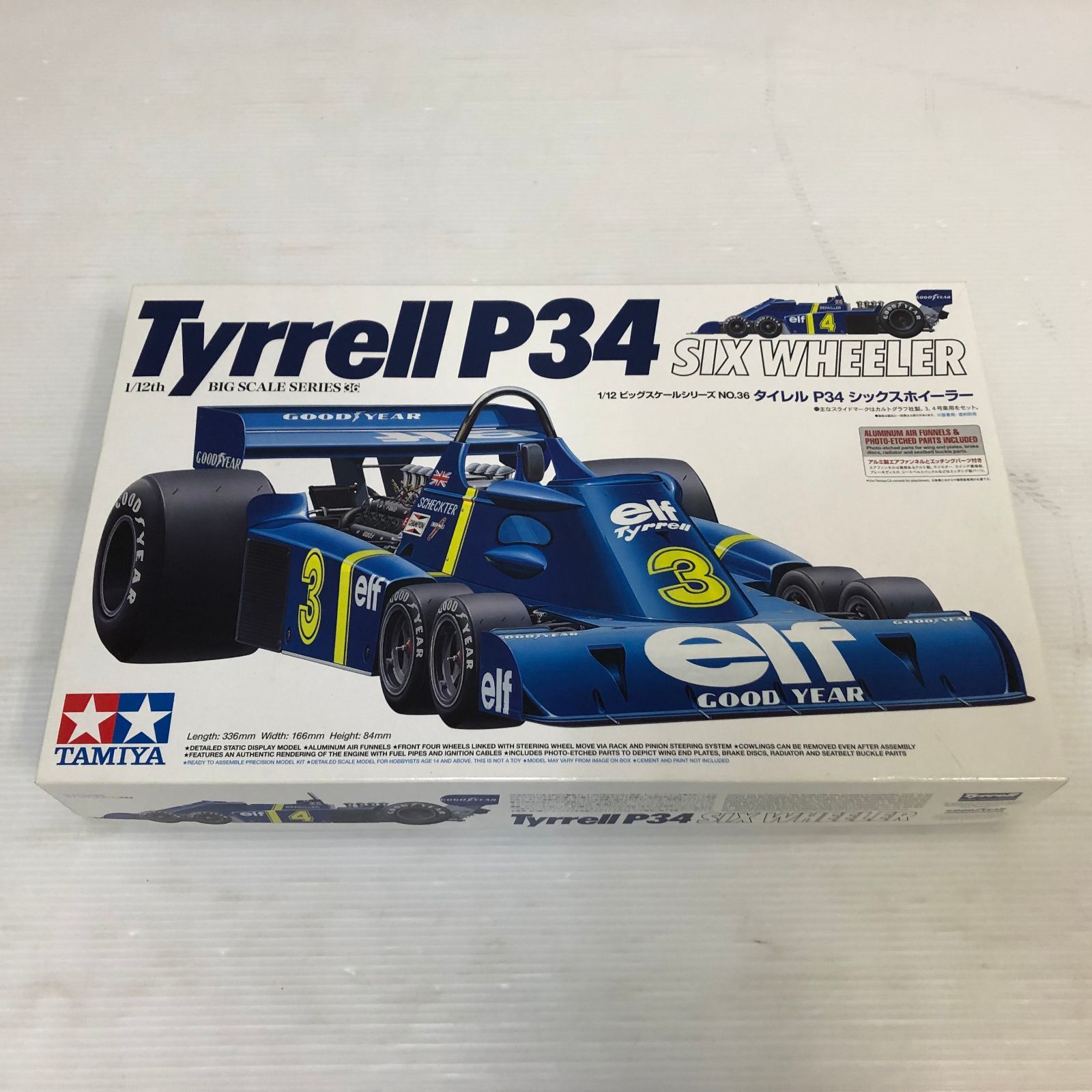 1 12 ビッグスケール タイレルP34 シックスホイーラー エッチングパーツ付き 特別販売 プラモデル タミヤ 未組立品 smpra091446