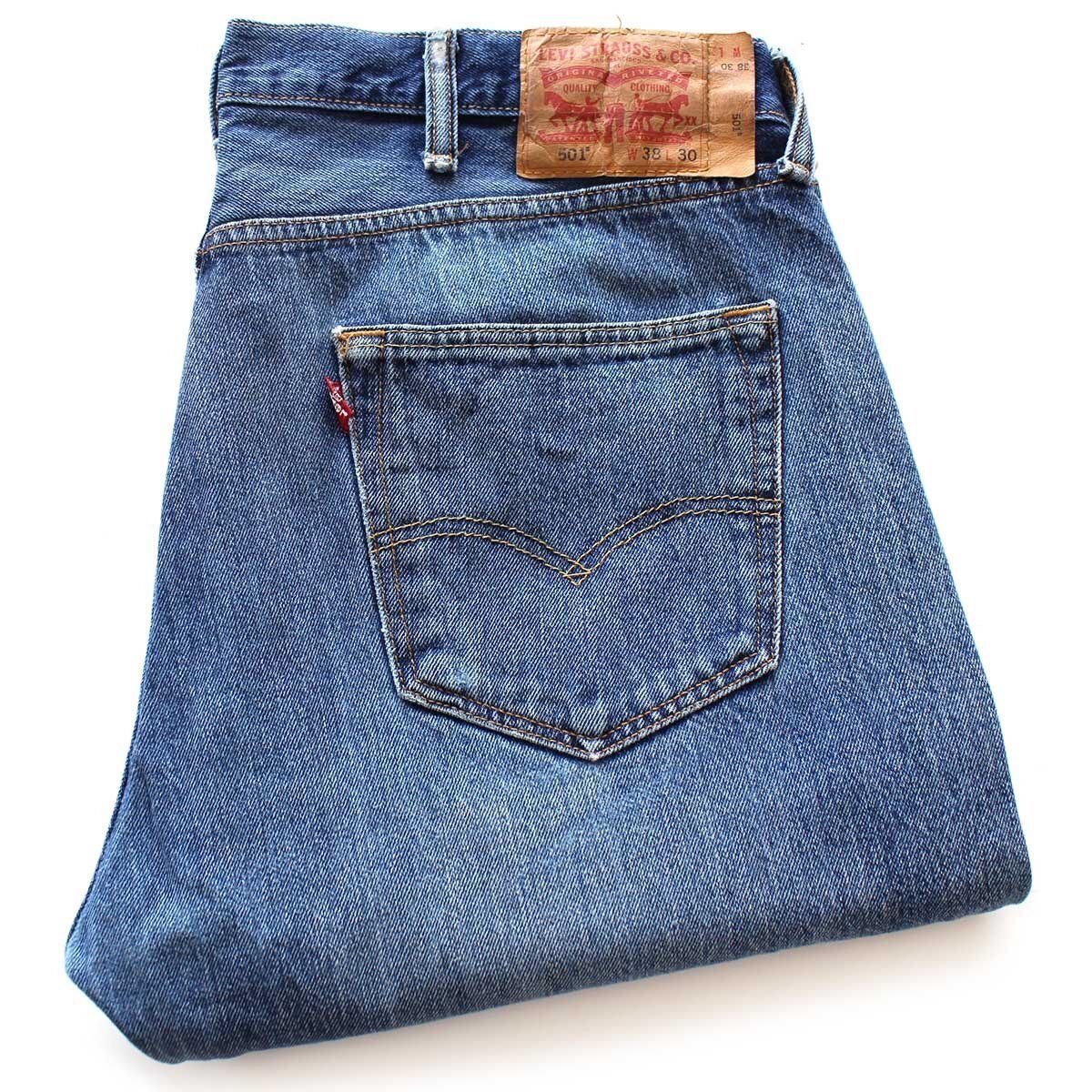 Levi'sリーバイス 501 ダメージ デニムパンツ W38 L30☆SDP4125