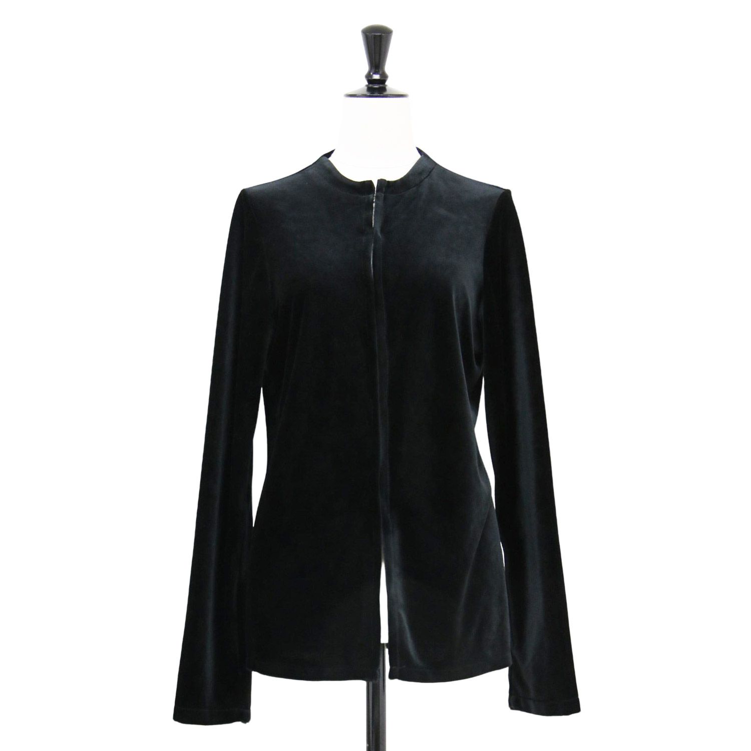 中古 フェンディ カーディガン ブラック 長袖 レディース 女性 フェンディ FFカリグラフィ ブランドオフ FENDI レーヨン カーディガン