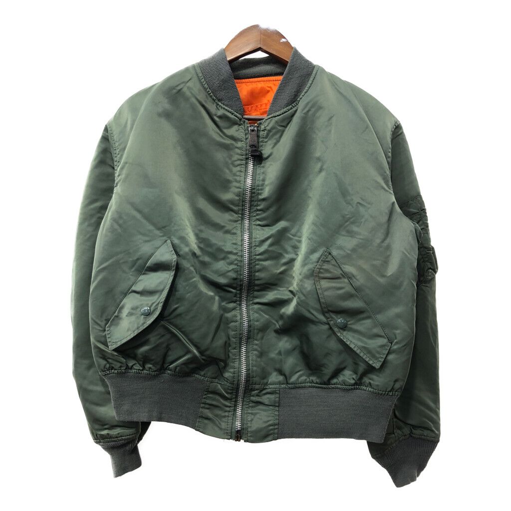 USA製 ALPHA INDUSTRIES アルファ インダストリーズ MA-1 フライト
