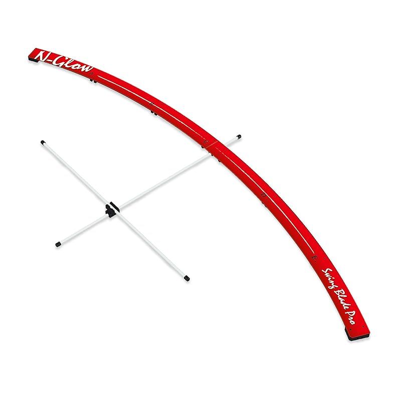 ♥品 N-Glow Swing Blade Pro ゴルフ スイング練習機 スイングブレードプロ プレミアムレッド 1