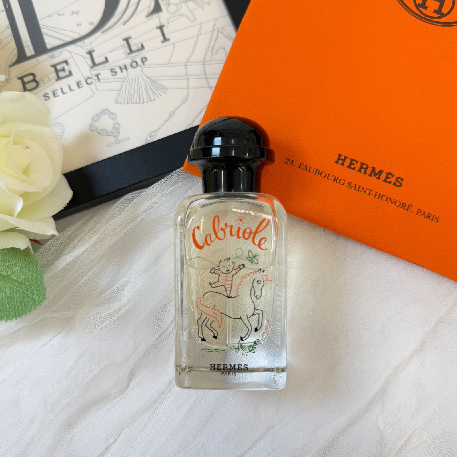 鑑定済み エルメス ガブリオル 50mL フレグランス オー ドゥ サントゥール 香水