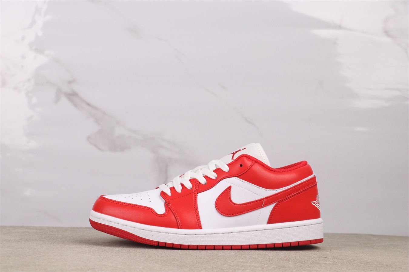 今日 Air Jordan 1 エアジョーダン 1 代 553558-166 ホワイトレッド-WTO輸入2