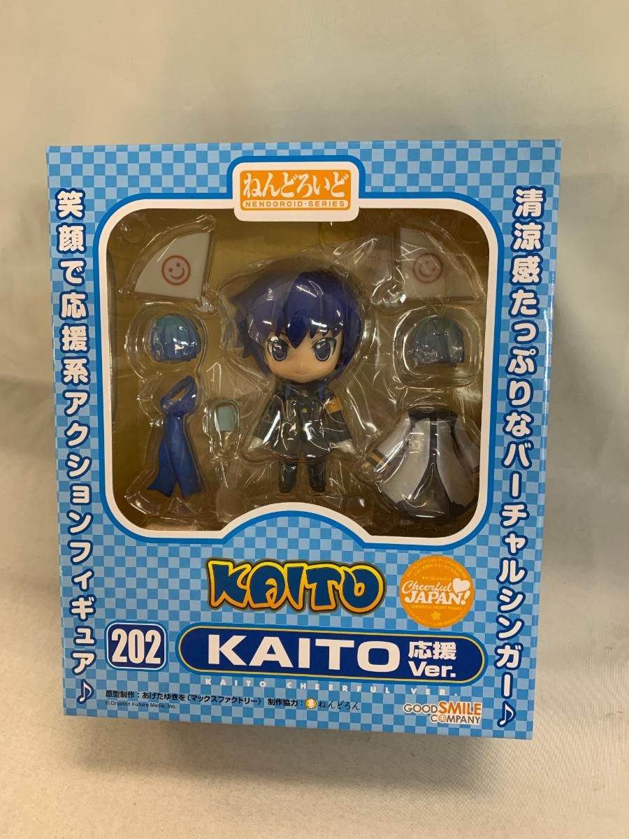 【新品未開封】 ねんどろいど KAITO 応援Ver. 202 202】 KAITO 応援Ver. 応援Ver. 顔パーツ 特殊 ねんどろいど