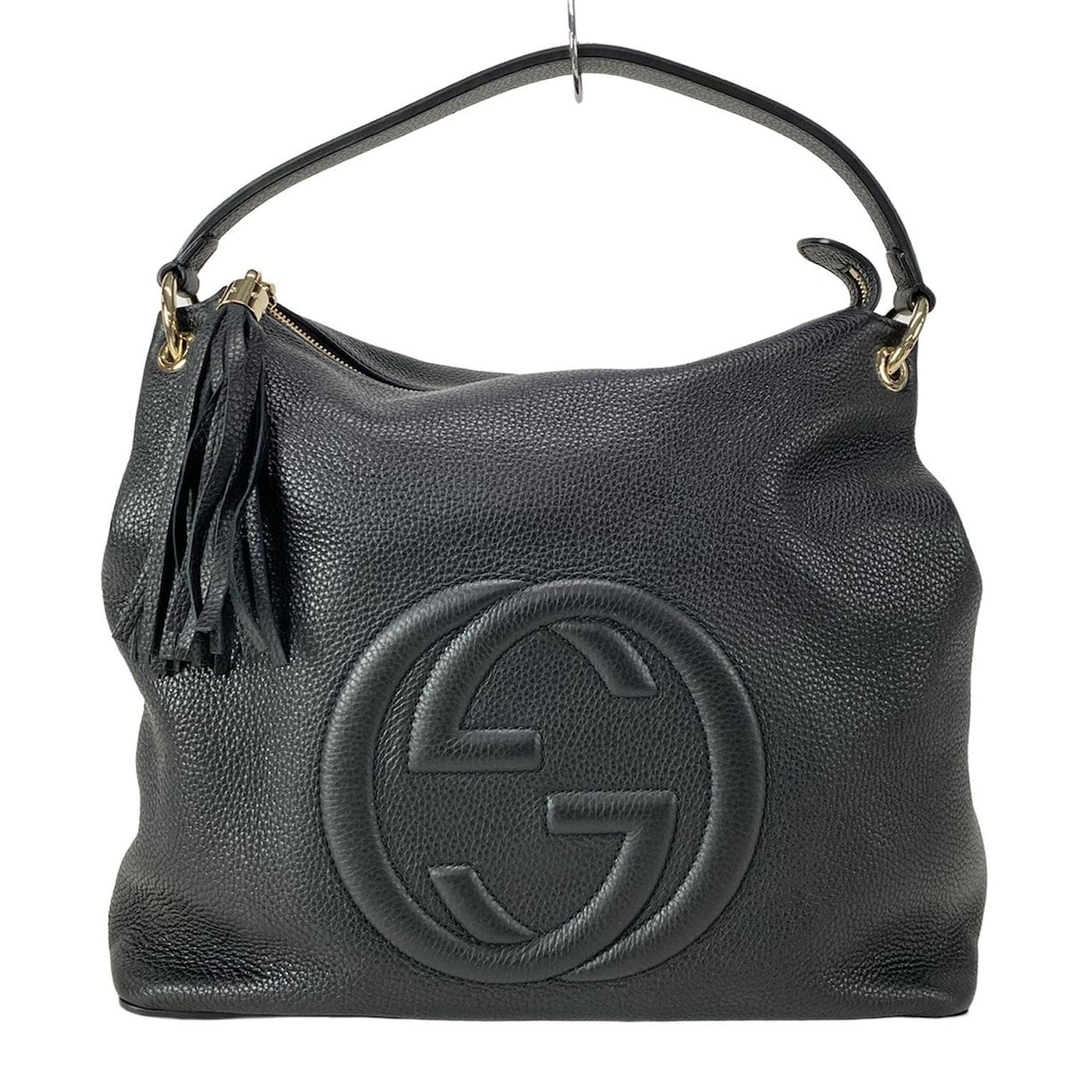GUCCI グッチ ハンドバッグ ソーホー 536194 黒 レザー