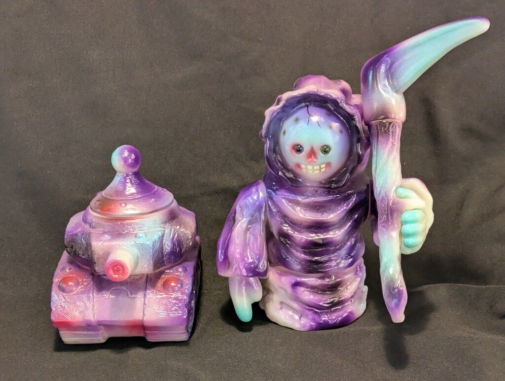 lemaotoy SYNAPSETOY カマドクロ戦車 KAMA DOKURO IDIOT TANK 蓄光成型