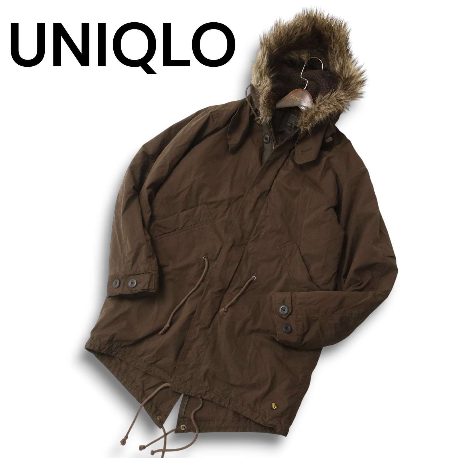 UNIQLO × KM ユニクロ × キミノリモリシタ 秋冬 中綿☆ フード裏ボア