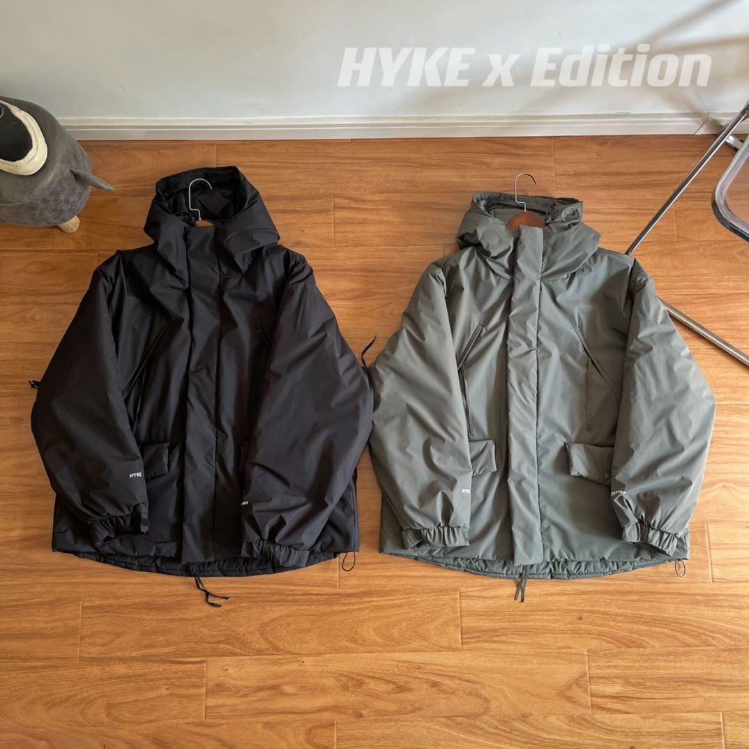 HYKE x Ed PERTEX EDITION コラボ ハイク ジャケット アウター 秋 冬