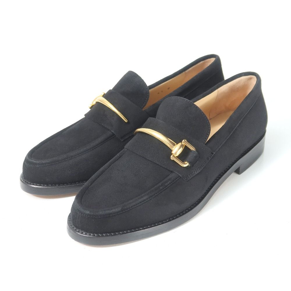 □美品□GUCCI グッチ ローファー サイズ4 1/2 B ホースビット