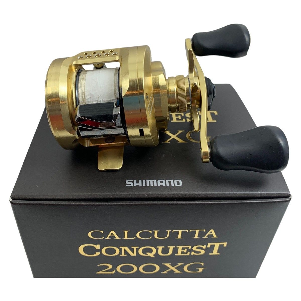 SHIMANO - σσSHIMANO シマノ 　22カルカッタコンクエスト200XG 美品 程度A 箱付 044402 シマノ(SHIMANO) 22 カルカッタコンクエスト 200XG カルカッタ