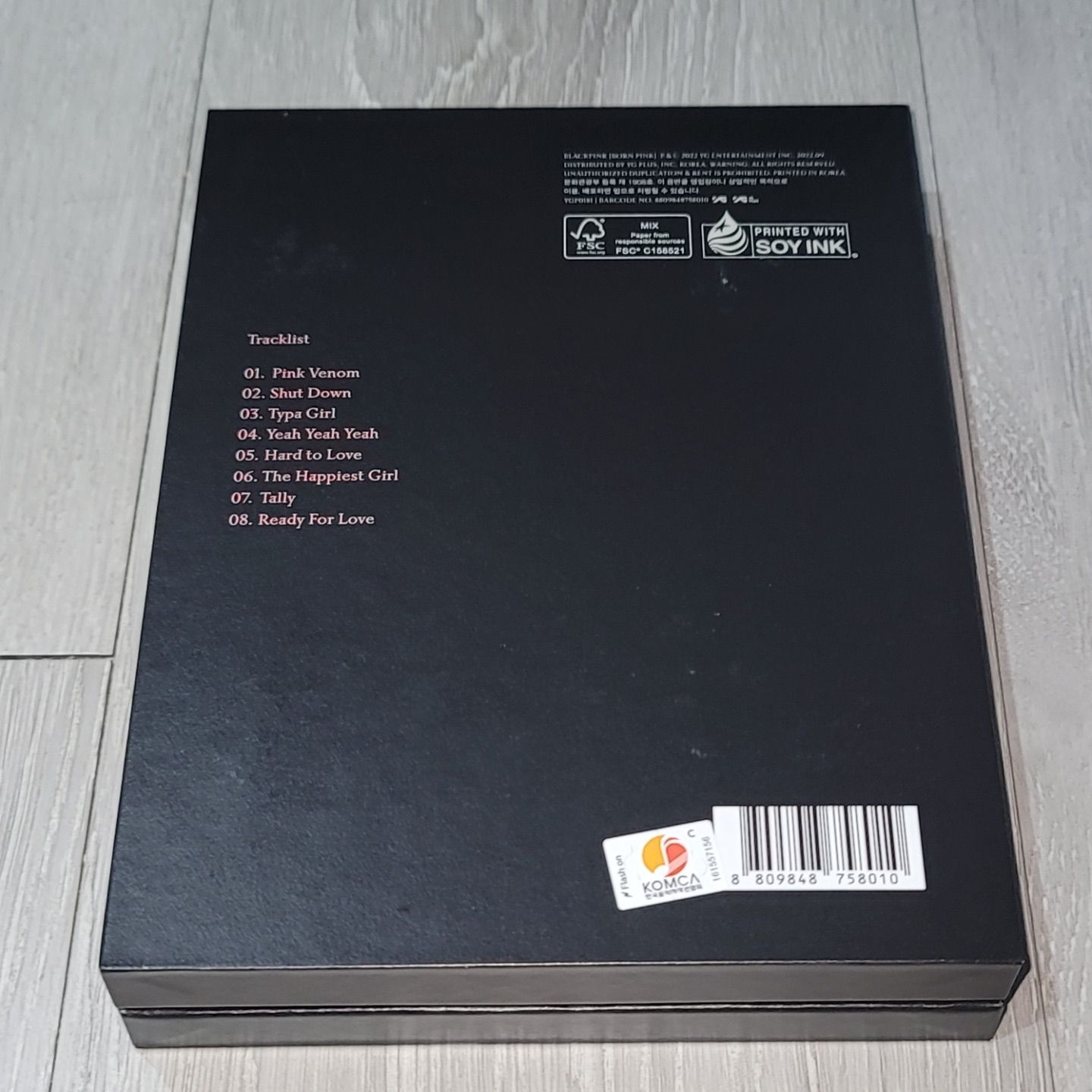 CD・DVD・ブルーレイBLACKPINK非売品サインアルバム