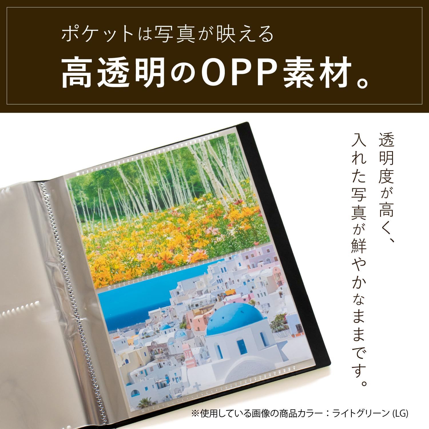 テス！リクエストフォト2Ｌ判全13枚セット Amazon | フォトアルバム＜高透明＞ L判サイズ 見開き12ポケット