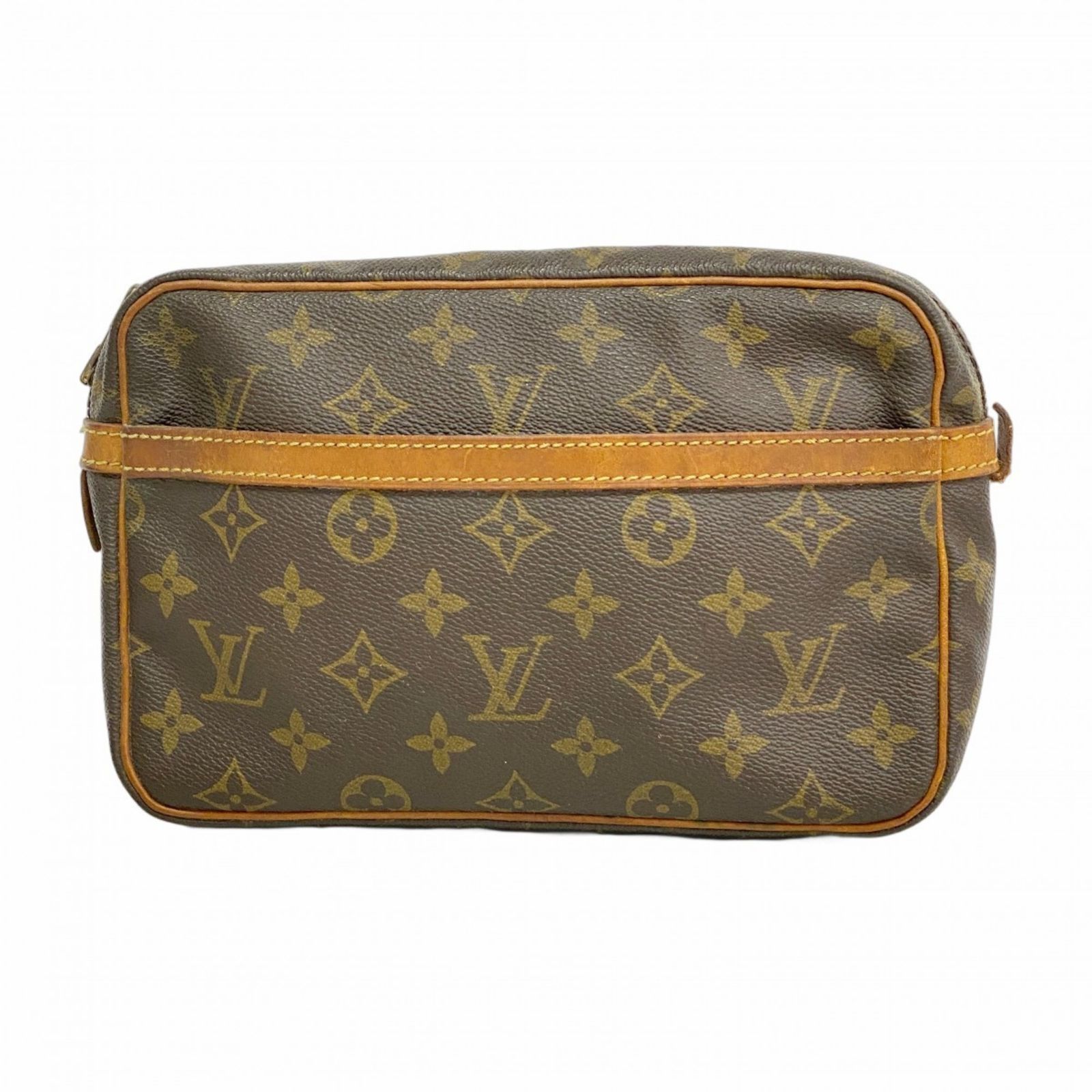 ルイ ヴィトン Louis Vuitton ルイ ヴィトン クラッチバッグ モノグラム コンピエーニュ23 M51847 ブラウンメンズ レディース