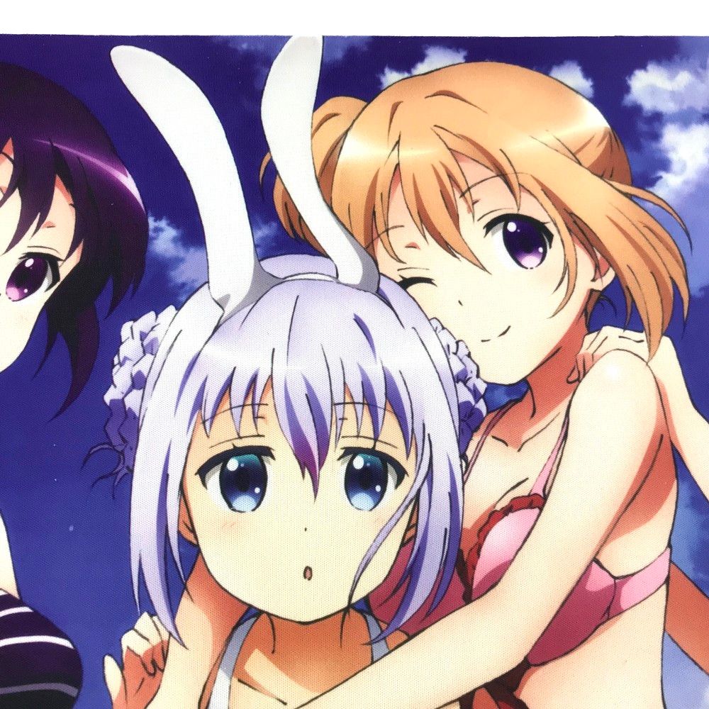 ☆未使用品 ご注文はうさぎですか？ 水着 ラバーマット 桐間紗路 天々