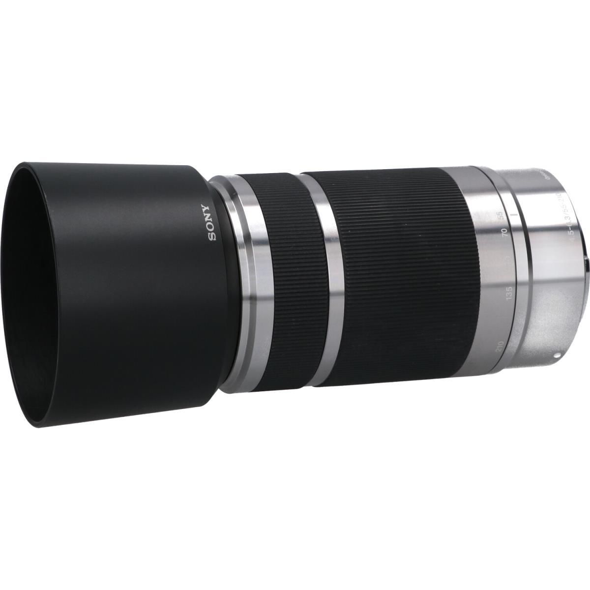 ＳＯＮＹ　Ｅ５５－２１０ｍｍ　Ｆ４．５－６．３ＯＳＳ　ＳＩＬＶＥＲ