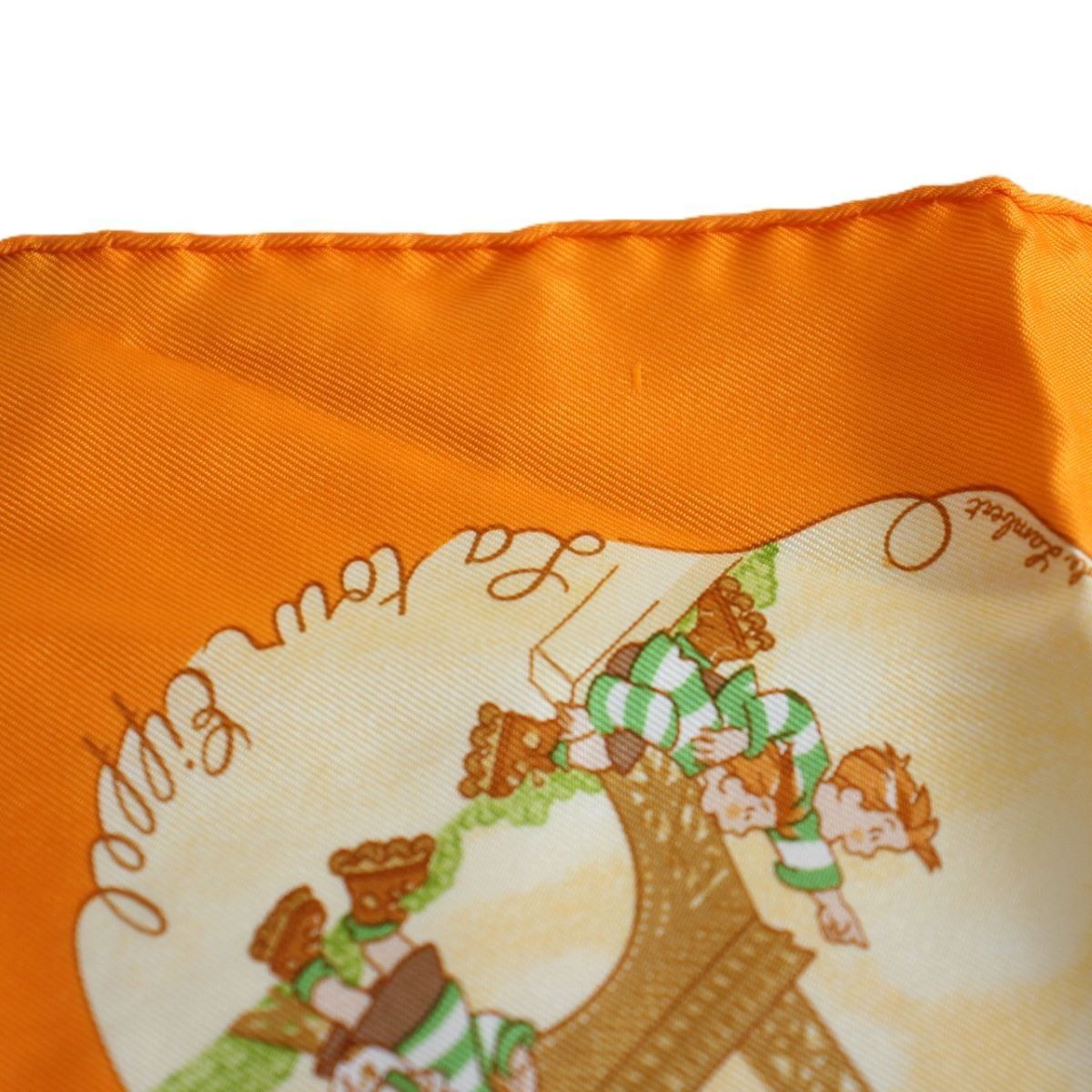 HERMES エルメス カレ 45 ガヴロッシュ スカーフ Les Triples