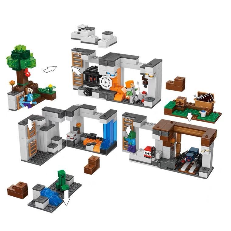 レゴ(LEGO)マインクラフト ベッドロックの冒険 21147 ブロック